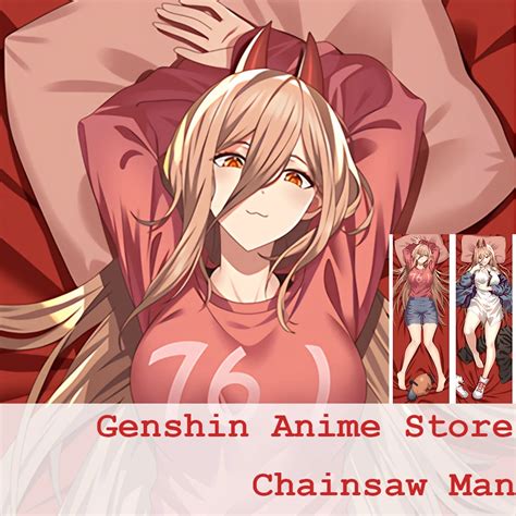 power chainsaw man body pillow